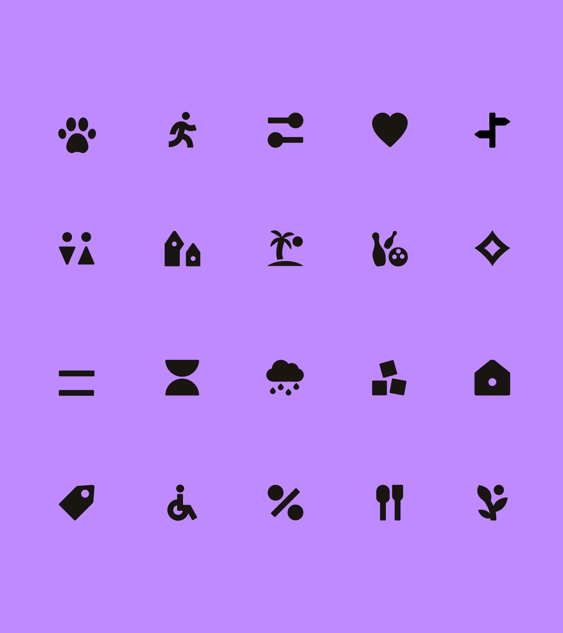 Signpost Icon set