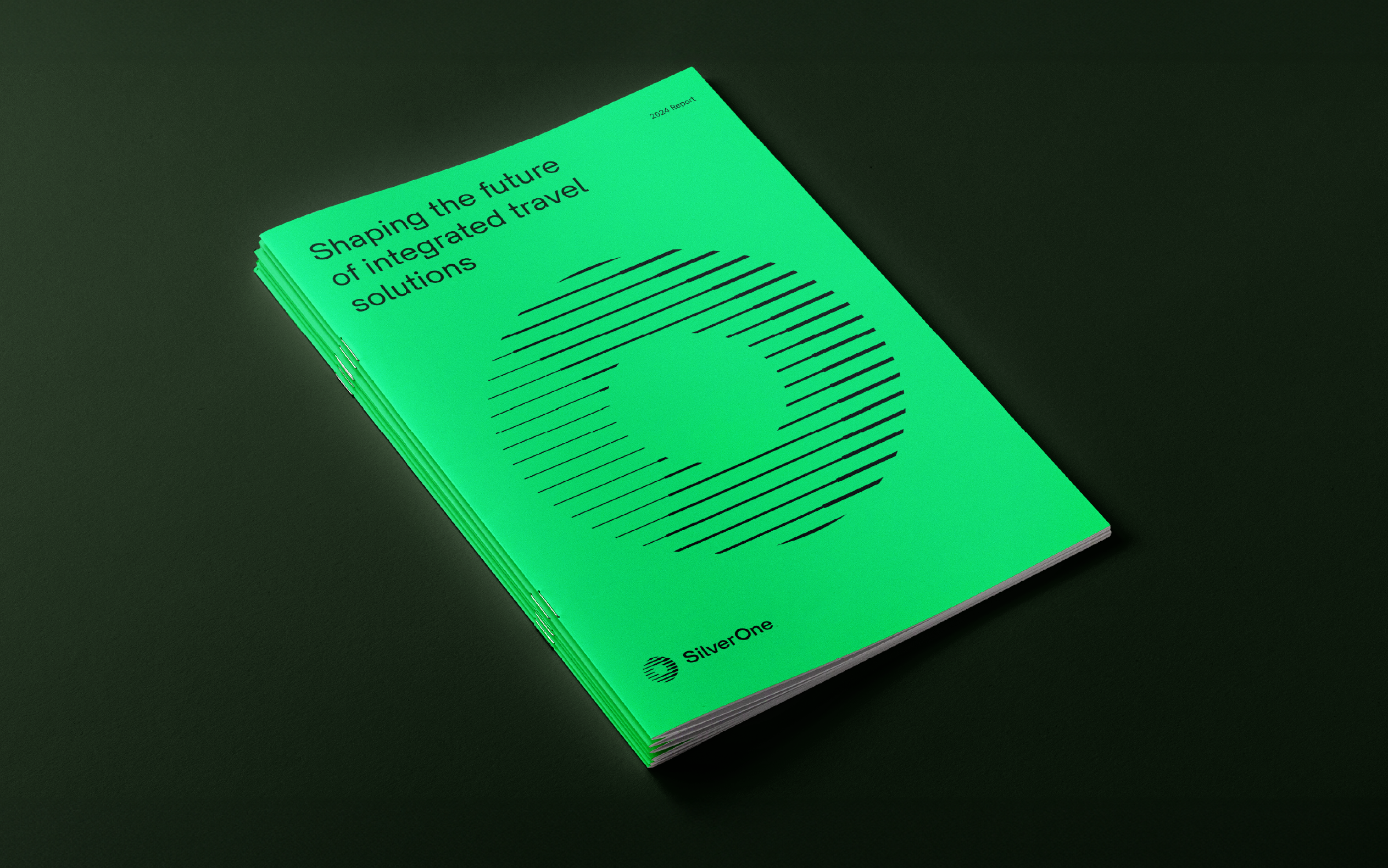 A Silverrail branded printed brochure