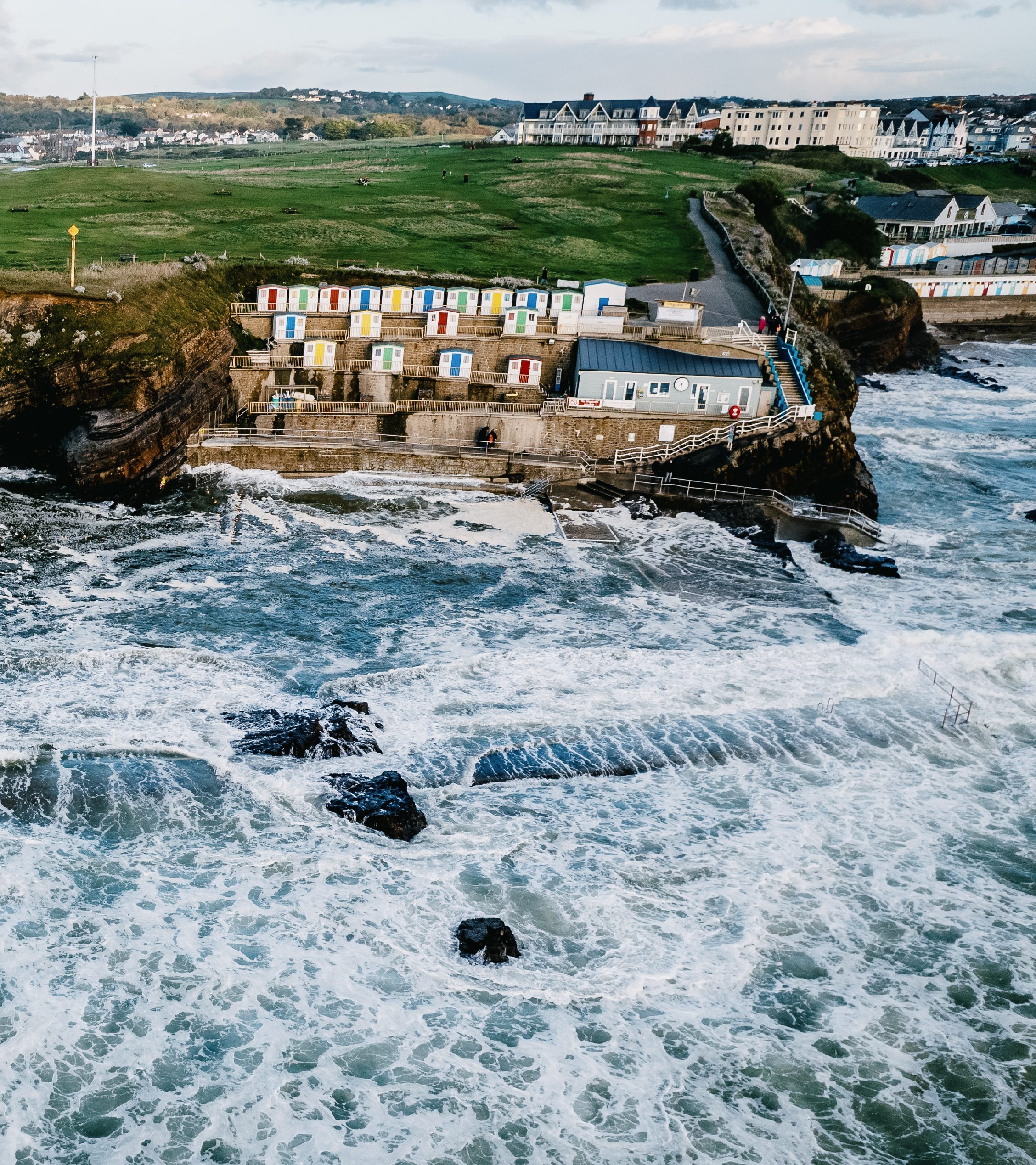 A view of Crooklets beach in Bude