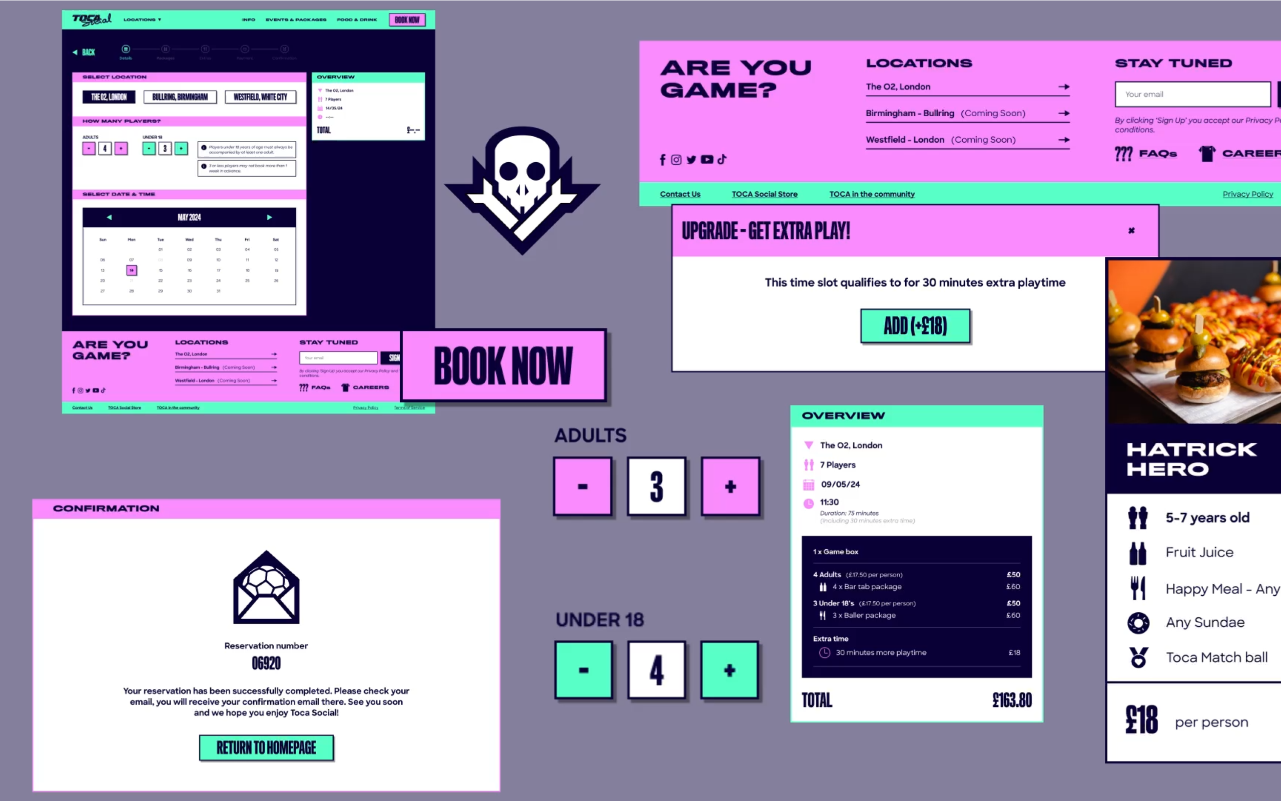 Toca Social UI components